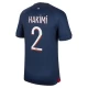 Fotbalové Dresy Paris Saint-Germain PSG Achraf Hakimi #2 2023-24 Domácí Dres Mužské