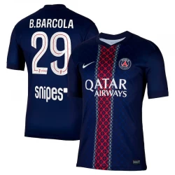 Fotbalové Dresy Paris Saint-Germain PSG B.Barcola #29 2025-26 Domácí Dres Mužské