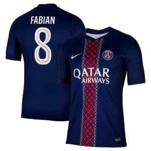 Fotbalové Dresy Paris Saint-Germain PSG Fabian #8 2025-26 Cup Domácí Dres Mužské
