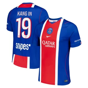 Fotbalové Dresy Paris Saint-Germain PSG Kang In #19 2026-27 Domácí Dres Mužské
