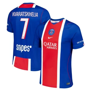 Fotbalové Dresy Paris Saint-Germain PSG Khvicha Kvaratskhelia #7 2026-27 Domácí Dres Mužské
