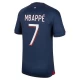 Fotbalové Dresy Paris Saint-Germain PSG Kylian Mbappé #7 2023-24 Domácí Dres Mužské