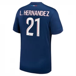 Fotbalové Dresy Paris Saint-Germain PSG L.Hernandez #21 2024-25 Domácí Dres Mužské