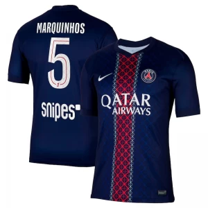 Fotbalové Dresy Paris Saint-Germain PSG Marquinhos #5 2025-26 Domácí Dres Mužské