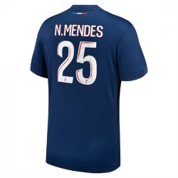Fotbalové Dresy Paris Saint-Germain PSG N.Mendes #25 2024-25 Domácí Dres Mužské