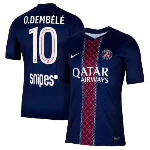 Fotbalové Dresy Paris Saint-Germain PSG O.Dembele #10 2025-26 Domácí Dres Mužské