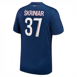 Fotbalové Dresy Paris Saint-Germain PSG Skriniar #37 2024-25 Domácí Dres Mužské