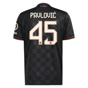 Fotbalové Dresy Pavlovic #45 FC Bayern München 2025-26 Třetí Dres Mužské
