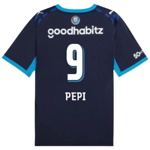 Fotbalové Dresy Pepi #9 PSV Eindhoven 2026-27 Třetí Dres Mužské