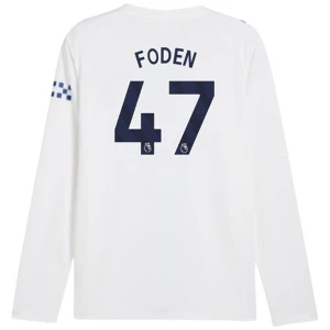 Fotbalové Dresy Phil Foden #47 Manchester City 2026-27 Třetí Dres Mužské Dlouhý Rukáv