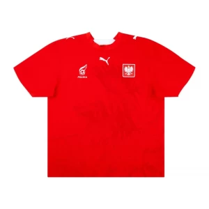 Fotbalové Dresy Polsko 2006 Mistrovství Světa Venkovní