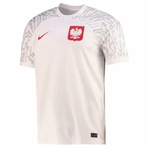 Fotbalové Dresy Polsko 2022 Mistrovství Světa Domácí