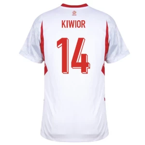 Fotbalové Dresy Polsko Kiwior #14 2026 Domácí Dres Mužské