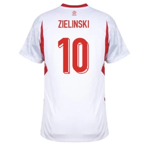 Fotbalové Dresy Polsko Zielinski #10 2026 Domácí Dres Mužské
