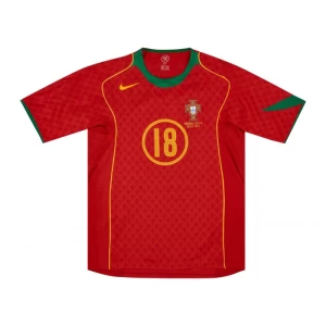 Fotbalové Dresy Portugalsko 2004 Mistrovství Evropy Domácí