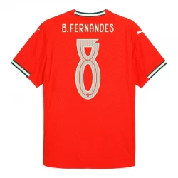 Fotbalové Dresy Portugalsko Bruno Fernandes #8 2025 Domácí Dres Mužské