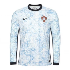 Fotbalové Dresy Portugalsko Mistrovství Evropy 2024 Venkovní Dres Mužské Dlouhý Rukáv