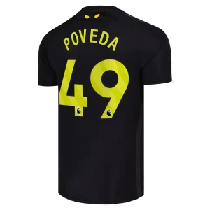 Fotbalové Dresy Poveda #49 Sunderland AFC 2025-26 Třetí Dres Mužské