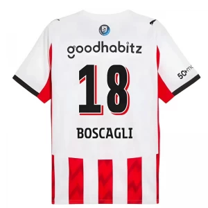Fotbalové Dresy PSV Eindhoven Boscagli #18 2025-26 Domácí Dres Mužské