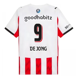 Fotbalové Dresy PSV Eindhoven De Jong #9 2025-26 Domácí Dres Mužské
