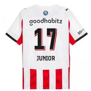 Fotbalové Dresy PSV Eindhoven Junior #17 2025-26 Domácí Dres Mužské