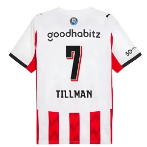 Fotbalové Dresy PSV Eindhoven Tillman #7 2025-26 Domácí Dres Mužské