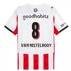 Fotbalové Dresy PSV Eindhoven Van Nistelrooy #8 2025-26 Domácí Dres Mužské