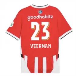 Fotbalové Dresy PSV Eindhoven Veerman #23 2024-25 Domácí Dres Mužské