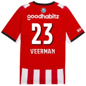 Fotbalové Dresy PSV Eindhoven Veerman #23 2026-27 Domácí Dres Mužské