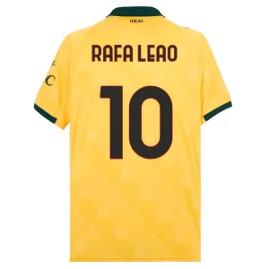 Fotbalové Dresy Rafa Leao #10 AC Milan 2025-26 Třetí Dres Mužské