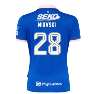 Fotbalové Dresy Rangers FC Miovski #28 2025-26 Domácí Dres Mužské