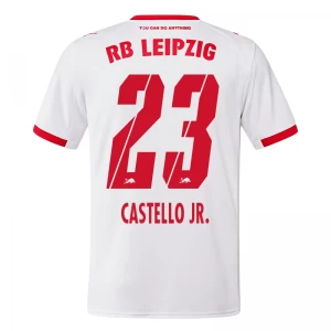 Fotbalové Dresy RB Leipzig Castello Jr. #23 2025-26 Domácí Dres Mužské