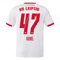 Fotbalové Dresy RB Leipzig Gebel #47 2025-26 Domácí Dres Mužské