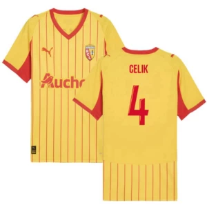 Fotbalové Dresy RC Lens Celik #4 2025-26 Domácí Dres Mužské