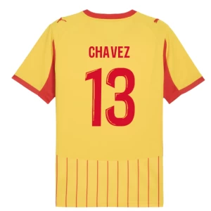 Fotbalové Dresy RC Lens Chavez #13 2025-26 Domácí Dres Mužské
