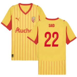 Fotbalové Dresy RC Lens Said #22 2025-26 Domácí Dres Mužské