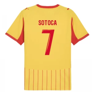 Fotbalové Dresy RC Lens Sotoca #7 2025-26 Domácí Dres Mužské