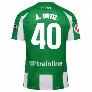 Fotbalové Dresy Real Betis A. Ortiz #40 2025-26 Domácí Dres Mužské