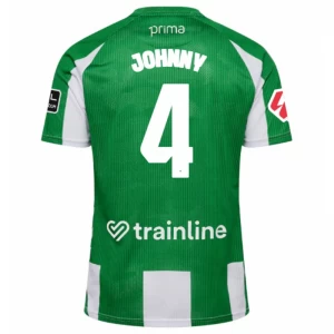 Fotbalové Dresy Real Betis Johnny #4 2025-26 Domácí Dres Mužské