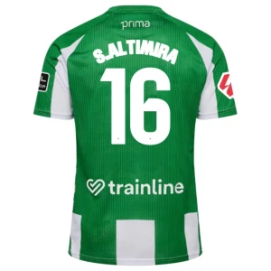 Fotbalové Dresy Real Betis S. Altimira #16 2025-26 Domácí Dres Mužské