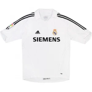 Fotbalové Dresy Real Madrid 2005-06 Domácí
