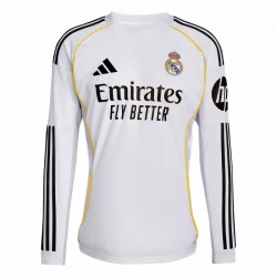 Fotbalové Dresy Real Madrid 2025-26 Domácí Dres Mužské Dlouhý Rukáv