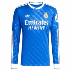 Fotbalové Dresy Real Madrid 2025-26 Třetí Dres Mužské Dlouhý Rukáv