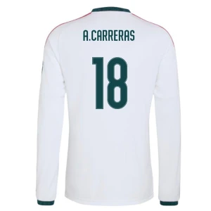 Fotbalové Dresy Real Madrid A. Carreras #18 2026-27 Domácí Dres Mužské Dlouhý Rukáv