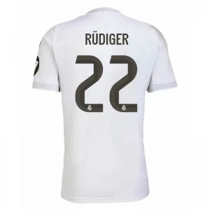 Fotbalové Dresy Real Madrid Antonio Rudiger #22 2025-26 Domácí Dres Mužské