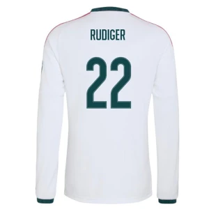 Fotbalové Dresy Real Madrid Antonio Rudiger #22 2026-27 Domácí Dres Mužské Dlouhý Rukáv