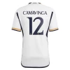 Fotbalové Dresy Real Madrid Camavinga #12 2023-24 Domácí Dres Mužské
