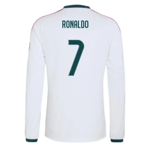 Fotbalové Dresy Real Madrid Cristiano Ronaldo #7 2026-27 Domácí Dres Mužské Dlouhý Rukáv
