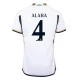 Fotbalové Dresy Real Madrid David Alaba #4 2023-24 Domácí Dres Mužské