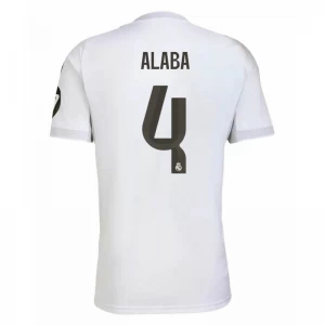 Fotbalové Dresy Real Madrid David Alaba #4 2025-26 Domácí Dres Mužské